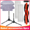 Rodillo de filtro Hepa, cepillo lateral, paño de trapo para Xiaomi Mijia LDS / STYJ02YM / Conga 3490 Viomi V2 PRO V3 SE, piezas de aspiradora robótica