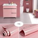 Furniture Renovation Sticker Kitchen Cabinet Wardrobe Decoration Wallpaper Bathroom Waterproof Cupboard Table Paint Wall Sticker