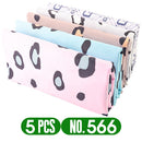 Teramila, 5 unidades por paquete, tela de algodón con estampado de flores para costura de vestidos, telas de retazos, artesanía DIY, costura acolchada