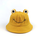 Child-Parents Frog Bucket Hat For Women Summer Autumn Plain Female Panama Outdoor Hiking Beach Fishing Sunscreen Woman Bob Caps
