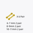 La Monada Sterling Silver Stud Earrings Women Two Ball Fine 925 Silver Jewelry Woman Earrings Stud Silver 999 Keep Piercing Nut