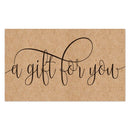 30 Pcs/pack Natural Kraft Paper Thank You For Your Order Card Handmade Custom Card For Small Business Gift Decoration Labels