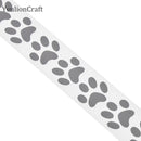 Chzimade 3X100CM Reflective Stickers For Clothing Hot Stamping Foil Heat Transfer Vinyl Film Reflective Tape DIY Iron On Fabric