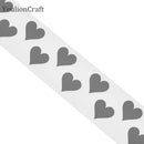 Chzimade 3X100CM Reflective Stickers For Clothing Hot Stamping Foil Heat Transfer Vinyl Film Reflective Tape DIY Iron On Fabric