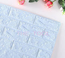 Self Adhesive Foam Wallpaper 3D Brick Wall Panel Living Room Brick Stickers Bedroom Kids Room Brick Papers Home Decoration