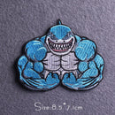 Hippie/Punk Patch Embroidery Patches On Clothes Iron On Patches For Clothing Thermoadhesive Patches For Clothes Animal Stickers