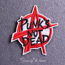 Hippie/Punk Patch Embroidery Patches On Clothes Iron On Patches For Clothing Thermoadhesive Patches For Clothes Animal Stickers