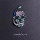 Hippie/Punk Patch Embroidery Patches On Clothes Iron On Patches For Clothing Thermoadhesive Patches For Clothes Animal Stickers