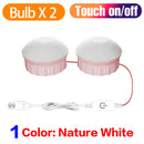 LED Vanity Mirror Light USB Makeup Vanity Light Cosmetic Hollywood Bulb Dimmable LED Wall Mirror Lamp Bathroom Dressing Table