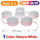 LED Vanity Mirror Light USB Makeup Vanity Light Cosmetic Hollywood Bulb Dimmable LED Wall Mirror Lamp Bathroom Dressing Table