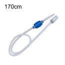 Bomba de sifón al vacío para Acuario, 170/143CM, limpiador semiautomático, cambiador de agua para Acuario, bomba de grava, tubería, accesorios para tanque de peces