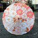Silk Cloth Women Umbrella Japanese Cherry Blossoms Ancient Dance Umbrella Decorative Umbrella Chinese Style Oil Paper Umbrella
