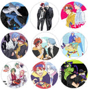 Anime SK8 The Infinity Cosplay Badge Miya RekI Snow Cherry Blossom broche Pin accesorios para ropa mochila decoración regalo