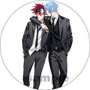 Anime SK8 The Infinity Cosplay Badge Miya RekI Snow Cherry Blossom broche Pin accesorios para ropa mochila decoración regalo