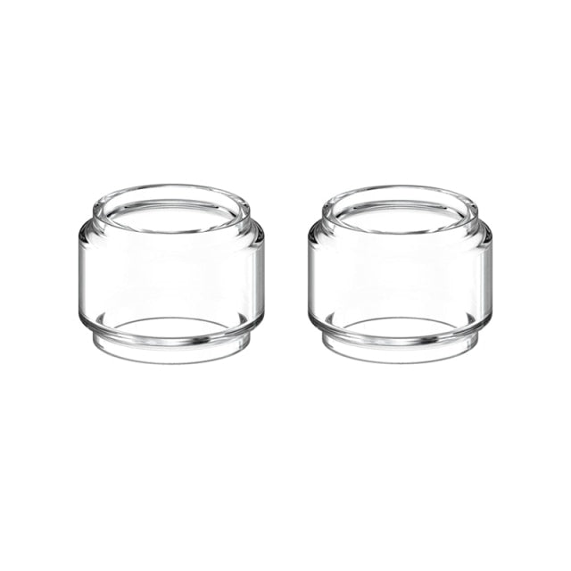 Hongxingjia Ersatz-Pyrexglas-Röhrentank für Advken Manta RTA Atomizer Bubble Glass Fatboy Clear Coils