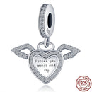 Gran oferta, 100% Plata de Ley 925 auténtica, abalorio de globo Ariel compatible con pulsera Pandora Original, fabricación de joyería DIY de moda para mujer