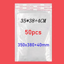 Bulk 50 Shockproof White Foam Envelope Bag Self-sealing Padded Mail Bubble Bag Envelope Shipping Office Packaging Parcel