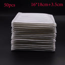 Bulk 50 Shockproof White Foam Envelope Bag Self-sealing Padded Mail Bubble Bag Envelope Shipping Office Packaging Parcel