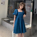 Vestido CMAZ para mujer, novedad de verano 2021, vestido holgado midi francés 6241 #