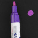 Limpiador de pintura para rueda de coche, pluma de pintura aceitosa para neumáticos, abrillantador de neumáticos de goma para coche, marcador permanente de Metal, cera húmeda para arañazos táctiles