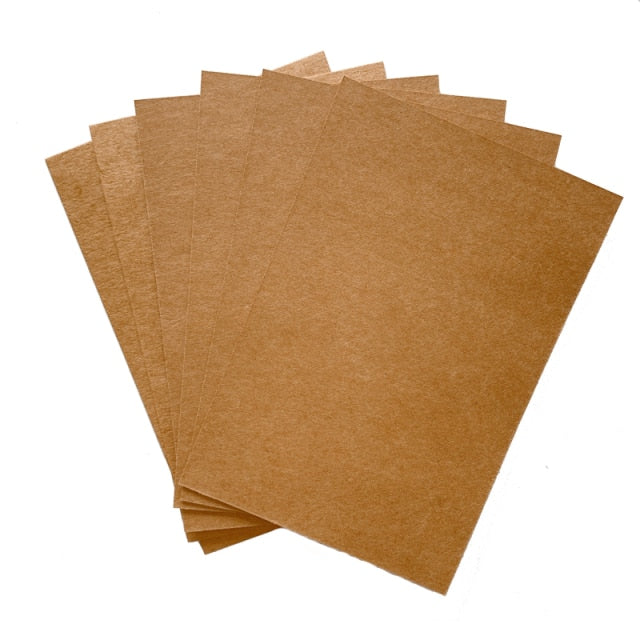 20pcs Blank postcard card Kraft Brown White Black cards lettering vintage Stationery letter paper 14*10CM