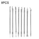 8 in1 Phone Repair Kit Disassembly Blades for Repairing Mobile Phones Computer IC Chip CPU NAND Metal Remover Hand Tools Set