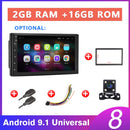 Podofo 2 din Car Radio 2.5D GPS Android Multimedia Player Universal 7" audio Navigation For Volkswagen Nissan Hyundai Kia Toyota