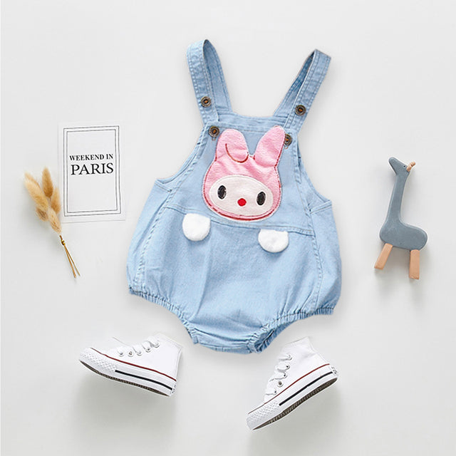 IENENS Kids Baby Jumper Boys Girls Clothes Pants Denim Shorts Jeans Overalls Toddler Infant Jumpsuits Newborn Clothing Trousers