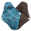 [Lecy Eco Life] Cloth Menstrual pads for monthly，washable panty liner with bamboo charcoal inner size 16*22cm