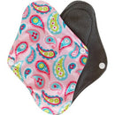 [Lecy Eco Life] Cloth Menstrual pads for monthly，washable panty liner with bamboo charcoal inner size 16*22cm