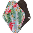 [Lecy Eco Life] Cloth Menstrual pads for monthly，washable panty liner with bamboo charcoal inner size 16*22cm