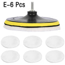 Auto Polierschwamm Pads Kit Buffing Waxing Foam Pad Buffer Set Polisher Machine Wax Pad zum Entfernen von Kratzern Bohraufsatz