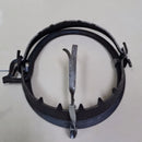 Trampa para animales con fuerte potencia para sujetar las piernas, trampa para jabalí de 7,1 pulgadas, trampa para Sus scrofa, trampa para perros salvajes, trampa para perros, trampa para zorros, trampa para lobos