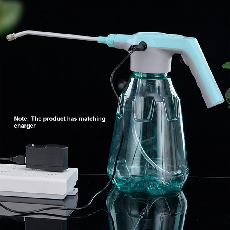 2L Electric Garden Sprayer Automatic Watering Fogger Multi-Function USB Plant Sprayer Bottle Long Mouth Water Cans For Flowers