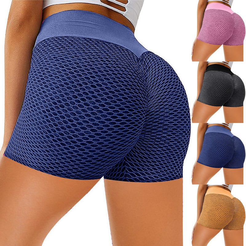 Damen Hosen Sommer Damen Freizeit Shorts eng anliegende dünne Gesäß heben Fitness Sport bequeme Shorts Hosen 2021