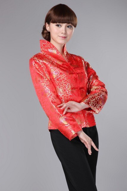 Shanghai Story Chinese tranditional Tang suit Jacket para mujer Blusa china 3 colores