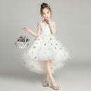 2020 Girl Children Wedding Dress Formal long Mesh Princess Prom Dress Party for Girl