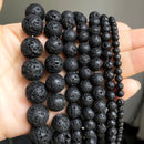 Natural Black Agates Onyx Stone Beads Smooth Round Loose Spacer Beads For Jewelry Making DIY Bracelets 15&#39;&#39; 4/6/8/10/12/14mm