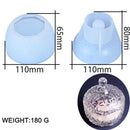 Storage Box Silicone Mold Round Striped Candle Jar Box Design DIY Aroma Plaster Epoxy Concrete Cement Clay Mold Home Decoration