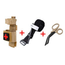 Tactical CAT Tourniquet &amp; Trauma Medical Shear, Tourniquet Bag, MOLLE Pouch Duty Gürtelschlaufe für Erste-Hilfe-Set, schnelle Hämostase