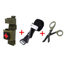 Tactical CAT Tourniquet &amp; Trauma Medical Shear, Tourniquet Bag, MOLLE Pouch Duty Gürtelschlaufe für Erste-Hilfe-Set, schnelle Hämostase