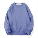 Aachoae Women Couple Hoodies Sweatshirt Fleece 100% Cotton Tracksuit Sports Sweatshirt 2021 Winter Japanese Casual Loose Jumper