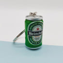 Simulation Beer Cans Keychain Boy Men Creative Trinket Couple&