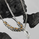 Gargantilla de perlas de imitación blanca grande elegante, Collar de cadena de clavícula, Collar de moda para mujer, Collar de joyería de boda 2021 nuevo