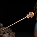 1Pc Blue Hair Claw Plate Hairpin Headdress Hair Sticks Ornaments Ancient Style clips for hair hairclips chinese hair sticks