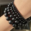 Natural Stone Beads 4-10mm Aquamarines Lava Opal Rose Quartzs Tiger Eye Moonstone Round Beads for Jewelry Making Diy Bracelet