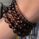 Natural Stone Beads 4-10mm Aquamarines Lava Opal Rose Quartzs Tiger Eye Moonstone Round Beads for Jewelry Making Diy Bracelet