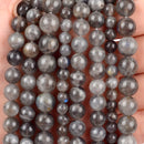 Natural Stone Beads 4-10mm Aquamarines Lava Opal Rose Quartzs Tiger Eye Moonstone Round Beads for Jewelry Making Diy Bracelet