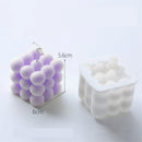 DIY Candles Mould wax Candles mold Aromatherapy Plaster Candle 3D Silicone Mold Handmade Soy Cube Soap Molds
