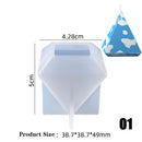 DIY Candles Mould wax Candles mold Aromatherapy Plaster Candle 3D Silicone Mold Handmade Soy Cube Soap Molds